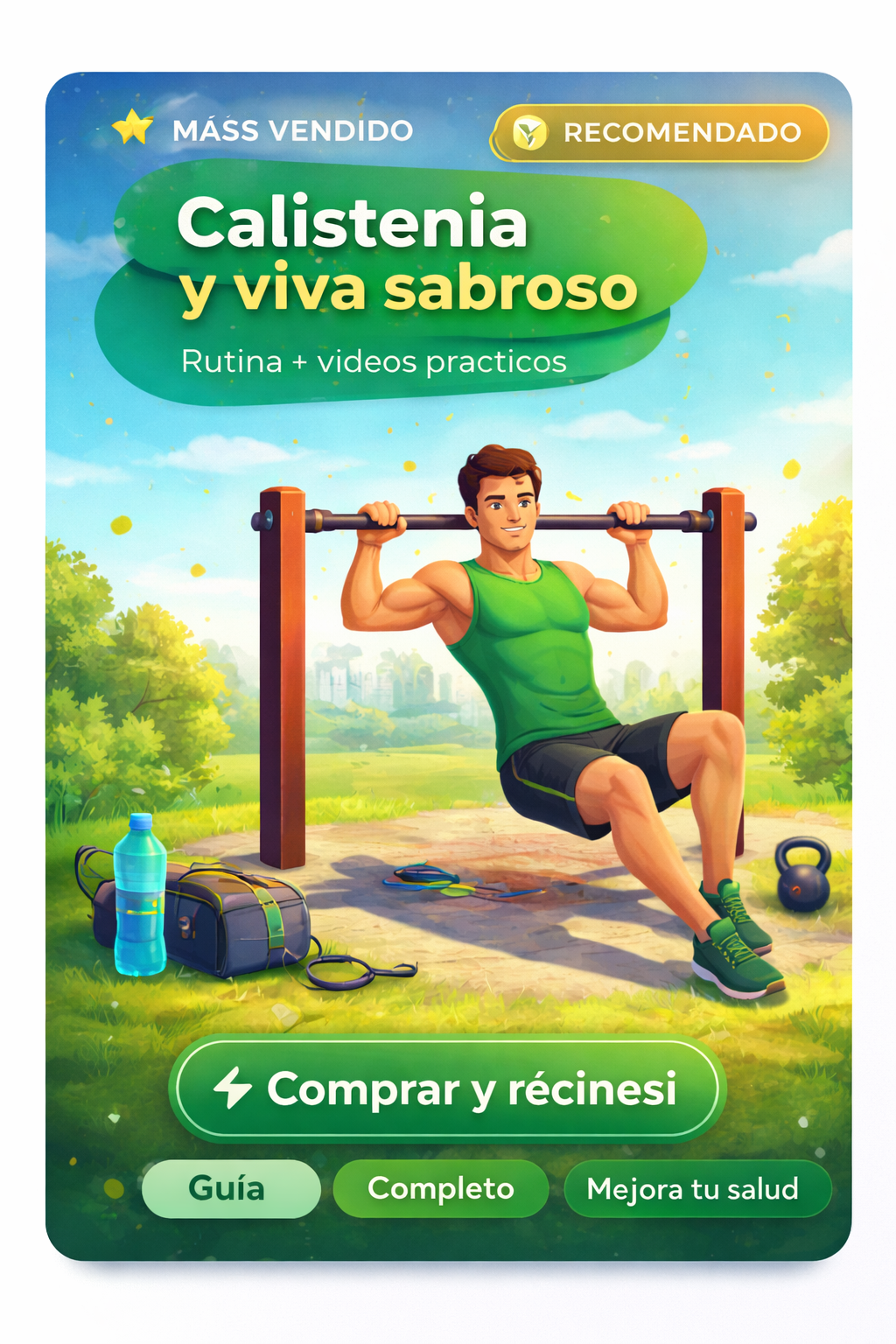 Calistenia y viva sabroso